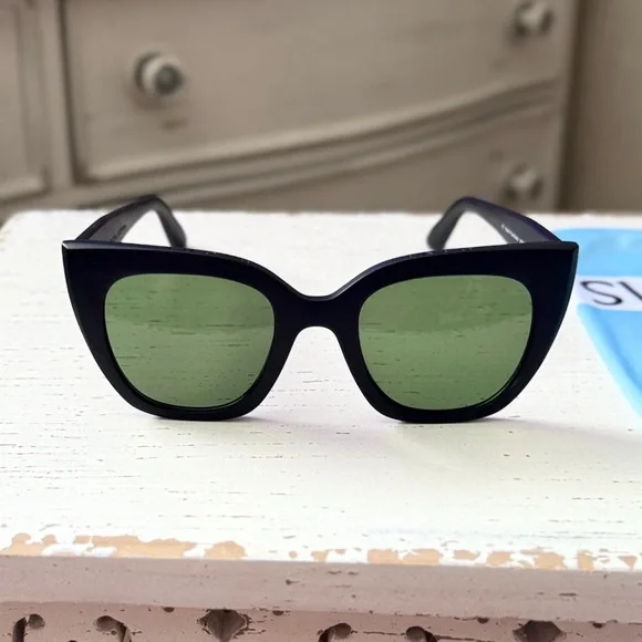 TOMS Sydney Traveler Black/Olive Sunglasses - Picture 4 of 12